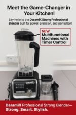 (ON SALES) 2IN1 DARAMIX HEAVY DUTY PROFESSIONAL ICE CRUSHER DIGITAL BLENDER(2200WATT) - Image 2