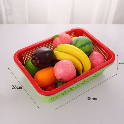 QUALITY VEGETABLE/FRUIT STORAGE BASKET AND KITCHEN ORGANIZER