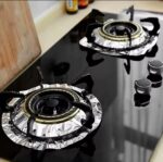 10PC HIGH TEMPERATURE RESISTANT EASY CLEAN GAS STOVE ALUMINUM FOIL LINER