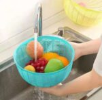 PORTABLE ROUND DUSTPROOF FOOD COVER/DISH PROTECTOR/BREATHABLE AMTI MOSQUITO FLY MESH CAGE - Image 3