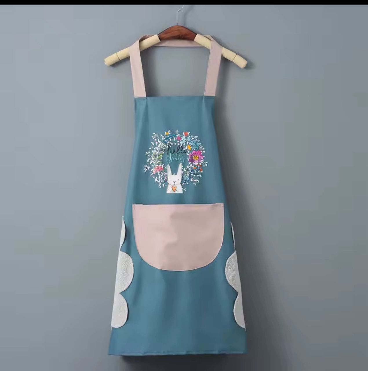 2025/11/1000402989.jpg WATERPROOF,WEAR RESISTANT,OIL PROOF HAND WIPING KITCHEN APRON - Image 1
