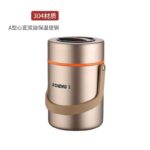 QUALITY STAINLESS STEEL VACUUM THERMAL FOOD FLASK WITH INNER COMPARTMENT - Image 4