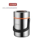 QUALITY STAINLESS STEEL VACUUM THERMAL FOOD FLASK WITH INNER COMPARTMENT - Image 5