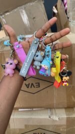 6PC FANCY CHARACTER AESTHETICS KEY HOLDER - Image 2