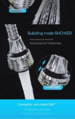360 DEGREE ROTATING KITCHEN SINK FAUCET ATTACHMENT SWIVEL SPRAYER(Water saver)
The tap can be switched to dispense 2 different mode,Shower or Rush mode) - Image 2