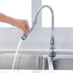 360 DEGREE ROTATING KITCHEN SINK FAUCET ATTACHMENT SWIVEL SPRAYER(Water saver)
The tap can be switched to dispense 2 different mode,Shower or Rush mode)
