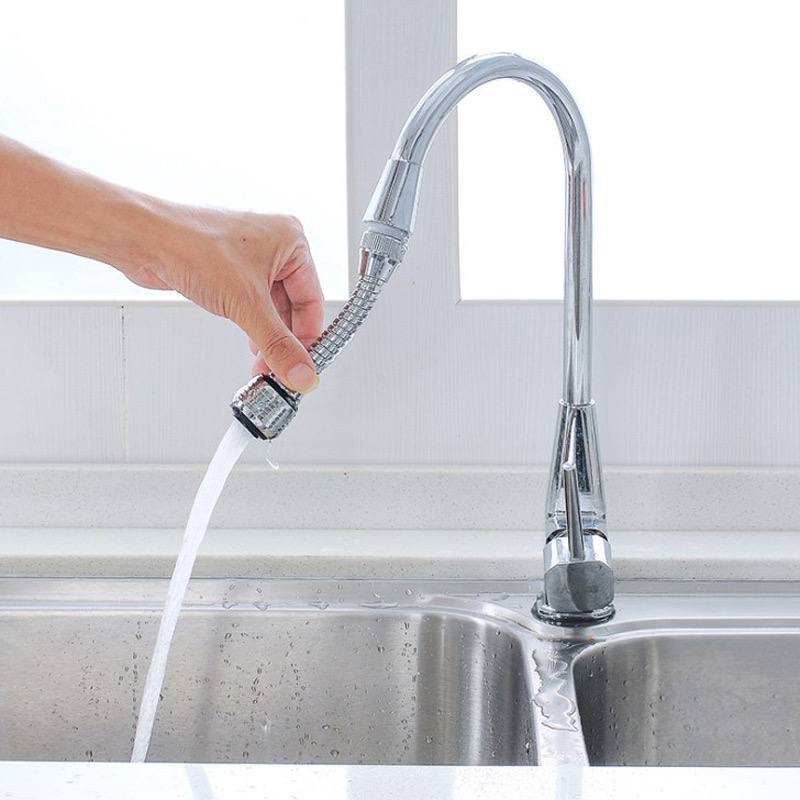 img_0426 360 DEGREE ROTATING KITCHEN SINK FAUCET ATTACHMENT SWIVEL SPRAYER(Water saver)
The tap can be switched to dispense 2 different mode,Shower or Rush mode) - Image 1