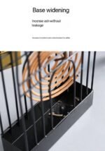 METAL MOSQUITO COIL/INCENSE STAND AND FLOWER HANGING DECOR - Image 6