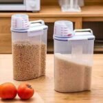 2.3LTR/2KG CEREAL/FOOD STORAGE CONTAINER WITH SMALL MEASURING CUP 2026 - Image 2