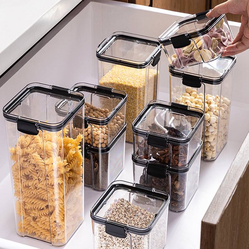 img_0727 5IN1 FANCY QUALITY CEREAL/FOOD STORAGE CONTAINER(1800,1300,950,700&460ML) - Image 1
