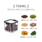 5IN1 FANCY QUALITY CEREAL/FOOD STORAGE CONTAINER(1800,1300,950,700&460ML) - Image 8