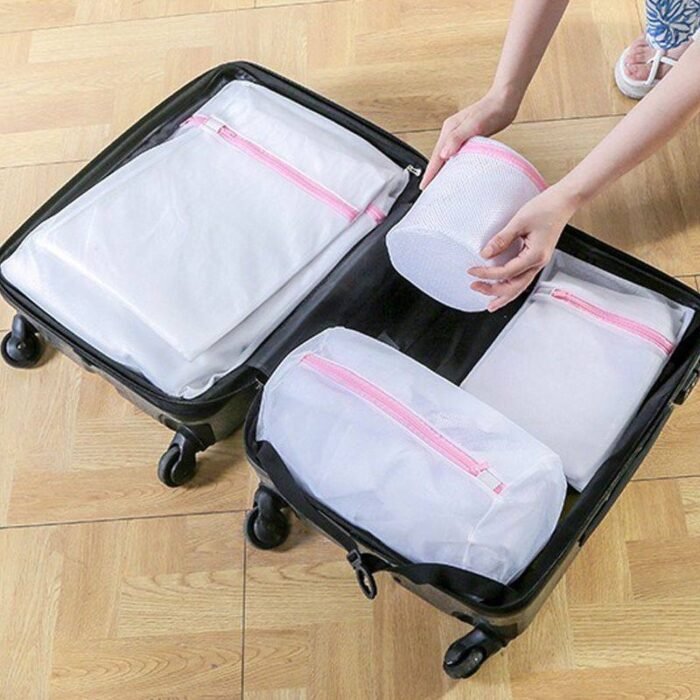 DIRTY LAUNDRY  FOLDING MESH BAG FOR WASHING UNDERWEAR/BRA/SOCKS/SHIRT/STONED CLOTH AND MORE - Image 5
