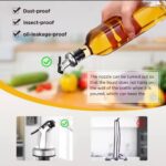 4PC SPICE BOTTLE WITH SPOON AND OIL DISPENSER BOTTLE KITCHEN SET - Image 2