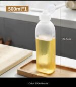 500ML SQUEEZE SEASONING OIL CONTROL/SOY SAUCE,VINEGAR,SALAD SAUCE,KETCHUP BOTTLE - Image 5