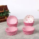 100PC OF DISPOSABLE CUPCAKE/MUFFINS/PASTRIES PAPER MINI - Image 2