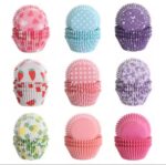 100PC OF DISPOSABLE CUPCAKE/MUFFINS/PASTRIES PAPER MINI - Image 4