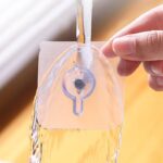ADHESIVE PIN TRANSPARENT WALL HOOK DESIGN 2 (12pc) - Image 3