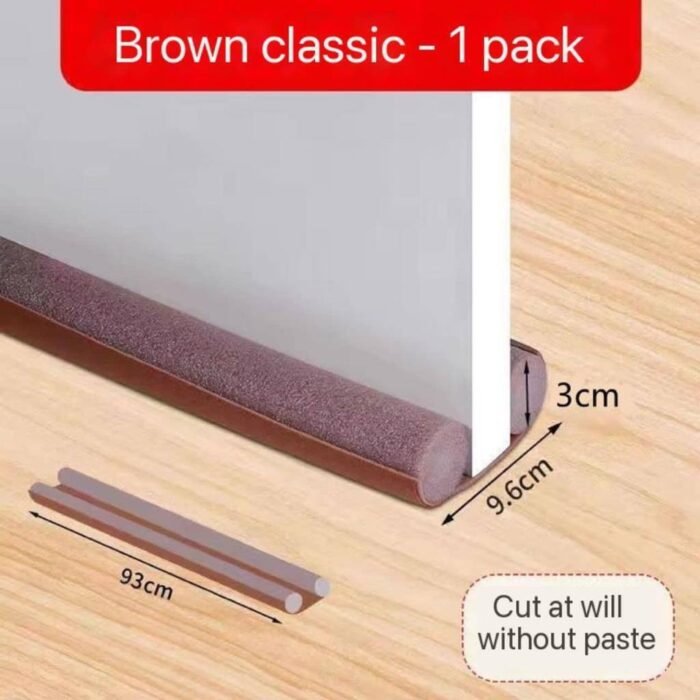 DOOR BOTTOM FOAM SEALING STRIP & COLD/RODENT STOPPER
(A.K.A DOOR STOPPER)LENGTH- 36.5 INCHESDoor Bottom Seal Strip
Under Door Draft Stopper
Anti-Cold Gap
Noise Reduction Tool - Image 3