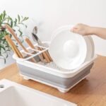 (ON SALES) COLLAPSIBLE SILICON MINI PLATE RACK - Image 4