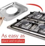 10PCS THICK SQUARE HIGH-TEMPERATURE ALUMINUM FOIL GAS COOKER PROTECTOR - Image 5