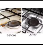 10PCS THICK SQUARE HIGH-TEMPERATURE ALUMINUM FOIL GAS COOKER PROTECTOR - Image 3