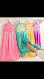 10PC BIG SIZE WATER ABSORBENT WALL HANGING KITCHEN TOWEL/NAPKIN - Image 2