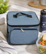 THICK QUALITY INSULATED THERMAL LUNCH BOX DESIGN 5 - Image 2