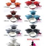4PC ORIGINAL DURABLE HEAVY ENAMEL CAST IRON COOKWARE POT SET SIZE 20,22,24&26CM FRYPAN