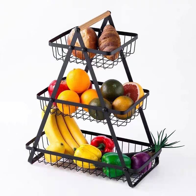 img_0692-2 3 TIER METAL KITCHEN COUNTER MULTIFUNCTIONAL STORAGE RACK/ORGANIZER - Image 1