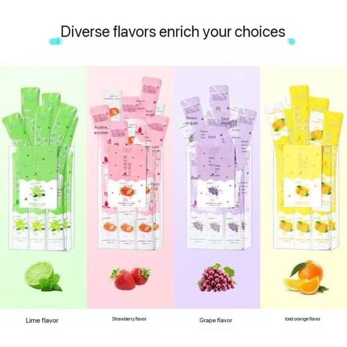 (ON SALES)•••(Minimum order is 5pc)SACHET BREATH FRESHENER FRUITY MOUTH WASH (PERSISTENT ORAL CARE)No Flavour selection( randomly mixed all Flavour - Image 2