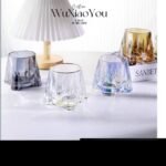 (ON SALES) CLASSY QUALITY WHISKEY,WINE,SMOOTHIE,COFFEE GLASS CUP Design 2Color we’ve seen so far is Gold and Black for now