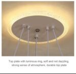 (ON SALES)SIMPLICITY MODERN INTELLIGENT DECORATIVE LUMINOUS LED CHANDELIER LIGHT Design 8Perfect for living room,Dinning space,Bedroom - Image 5