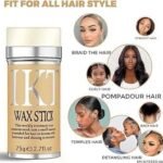 HAIR SMOOTHEN WAXHar Smoothening Wax: This helps you to flatten and smoothen your straight hairs and stop them from flying around. It should be mostly concentrated around the closure and frontal of your hair to give it a smooth and flat look