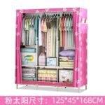 3 COMPARTMENT IRON STRONG CLOTH WARDROBE(RN-7601) - Image 3