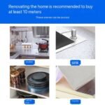 60CM*10M KITCHEN/WARDROBE WALL PAPER/STICKER
Can use for your kitchen cabinet,Gas cooker,Freezer,Fridge etcCOLOR:SILVER ONLY - Image 3