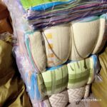 QUALITY THICK BIG SIZE TOWEL(For gym towel,kids towel)
The big I said doesn’t mean it can wrap adult round oo 🔈 
It’s a random picking,na mix mix supplier pack am oo - Image 3