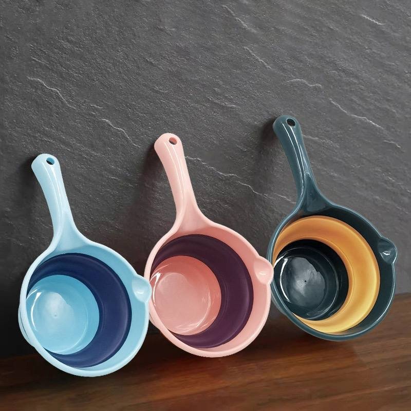 img_1212-2 (ON SALES) COLLAPSIBLE SILICON WATER SCOOP BAILER WITH HANDLEPERFECT FOR SOUVENIR - Image 1