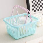 CUTE MINI LAUNDRY/TOILETRIES BASKET Souvenir
You can keep your makeup,makeup kit,skin care product,perfect for office space,kitchen and bathroom 
Also perfect for aesthetics 
PERFECT FOR SOUVENIR - Image 4
