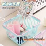 CUTE MINI LAUNDRY/TOILETRIES BASKET Souvenir
You can keep your makeup,makeup kit,skin care product,perfect for office space,kitchen and bathroom 
Also perfect for aesthetics 
PERFECT FOR SOUVENIR - Image 5