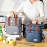 2 LAYER BIG SIZE COMPARTMENT INSULATED LUNCH BOX DESIGN 3
