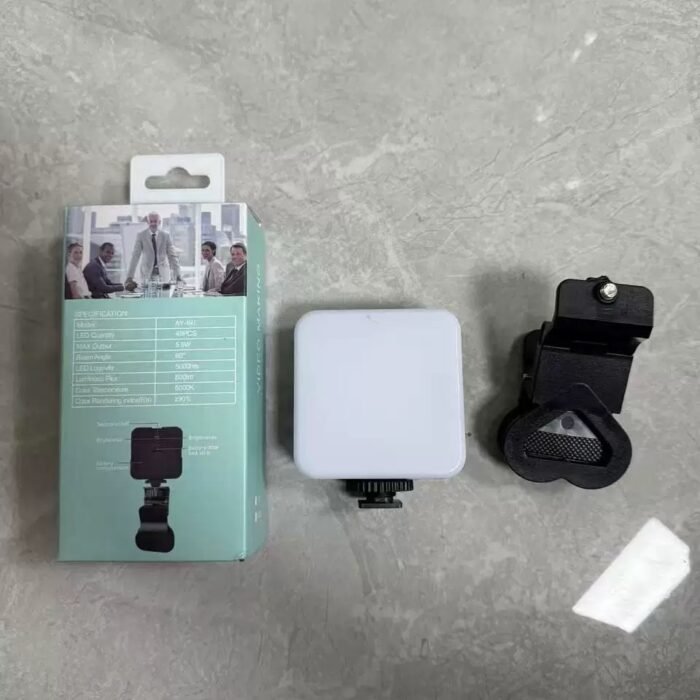 (ON SALES) PORTABLE MULTIFUNCTIONAL  (CLIP-ON LED CUBE LIGHT) FOR SELFIE/LIVE PHONE/LAPTOP & TABLET MEETING (3 light filter:White and warm light)PRODUCT DESCRIPTION:
• Portable Mini Selfie Fill Light
• 3 Modes Adjustable Brightness Clip On For Live Phone Laptop Tablet Meeting Make Up
• Convenient & Portable - Image 3