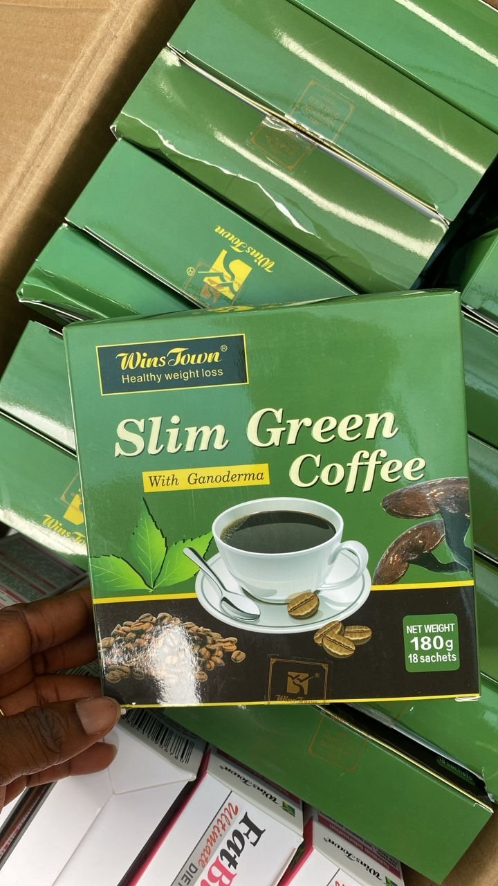 25c58900-1dd2-4832-a1c3-9f874d3a3205 SLIM GREEN COFFEE WITH GANODERMA18 Sachets 180gram - Image 1