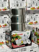 3PC HOFFNER ALUMINUM POT SET SIZE 22,24&26CM(3014)