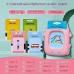 112PC CARD 224 WORDS KIDS LEARNING EDUCATIONAL DEVICE CAT DESIGN 2 (300mah battery) - Image 4