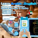 2IN1 WRITING BOARD AND EARLY LEARNING EDUCATIONAL CARD READER DEVICE WITH 225 CARDS 510 AUDIOBOOKS,ALSO SING KIDDIES LULLABY - Image 5