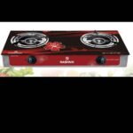 2 FACE QUALITY BURNER RASHNIK AUTO IGNITION GLASS TABLE GAS COOKER