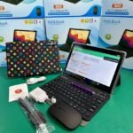 SAIL AIR NOTE BOOK B22
5G 2SLIM SLOT/WIFI ENABLED 16GB+512GB ANDROID 13
10.1inch True gone IPS Eye protection screen 360 Rotating Hoister
WITH FREE BLUETOOTH KEYPAD,LEATHER CASE,MOUSE,TOUCH PEN,3D GLASS,OT CONVERTER,TYPE C AND CHARGER
10,000mah battery TABLET OR IPAD - Image 3