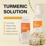 (ON SALES) KOJIC ACID AND TURMERIC SOLUTION
(Anti aging,Rejuvenating,Lightening spot,Repair isolation and Adjust skin tone)30ml