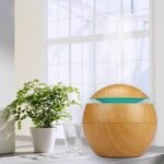 200ML ULTRA SONIC HOUSE/OFFICE HUMIDIFIER DESIGN 2(BROWN) - Image 2