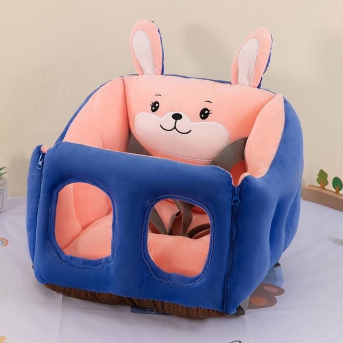 BABY SITTER WITH BELT(CAN BE USED IN THE  CAR,CHAIR AND ON THE FLOOR) CODE 046 Ember
Has 2 zipper in the front to easily open and carry the baby inside - Image 7